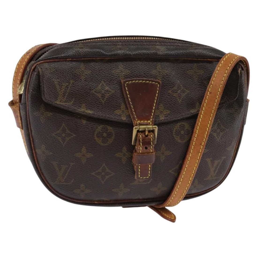 LOUIS VUITTON Monogram Jeune Fille PM Shoulder Bag M51227 Auth (1 of 18)