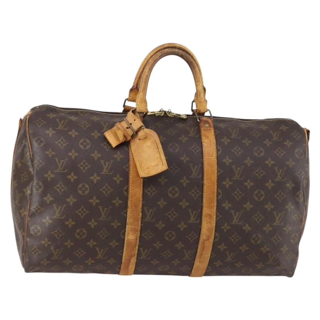 LOUIS VUITTON Monogram Keepall Bandouliere 50 M41416 Boston Bag Auth: LOUIS VUITTON Monogram Keepall Bandouliere 50 M41416 Boston Bag Auth The LOUIS VUITTON Monogram Keepall Bandouliere 50 Boston Bag (M41416) is a classic travel accessory crafted in Monogram Canvas. Thi