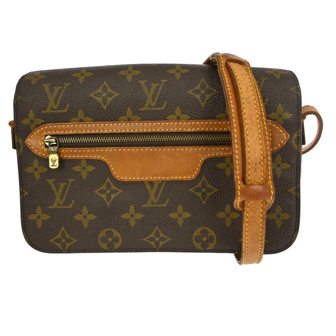 Louis Vuitton Saint Germain 24 Monogram Canvas Shoulder Bag M51210: Louis Vuitton Saint Germain 24 Monogram Canvas Shoulder Bag M51210 This Louis Vuitton Saint Germain 24 shoulder bag features the iconic Monogram canvas leather exterior with brown leather crossbody st