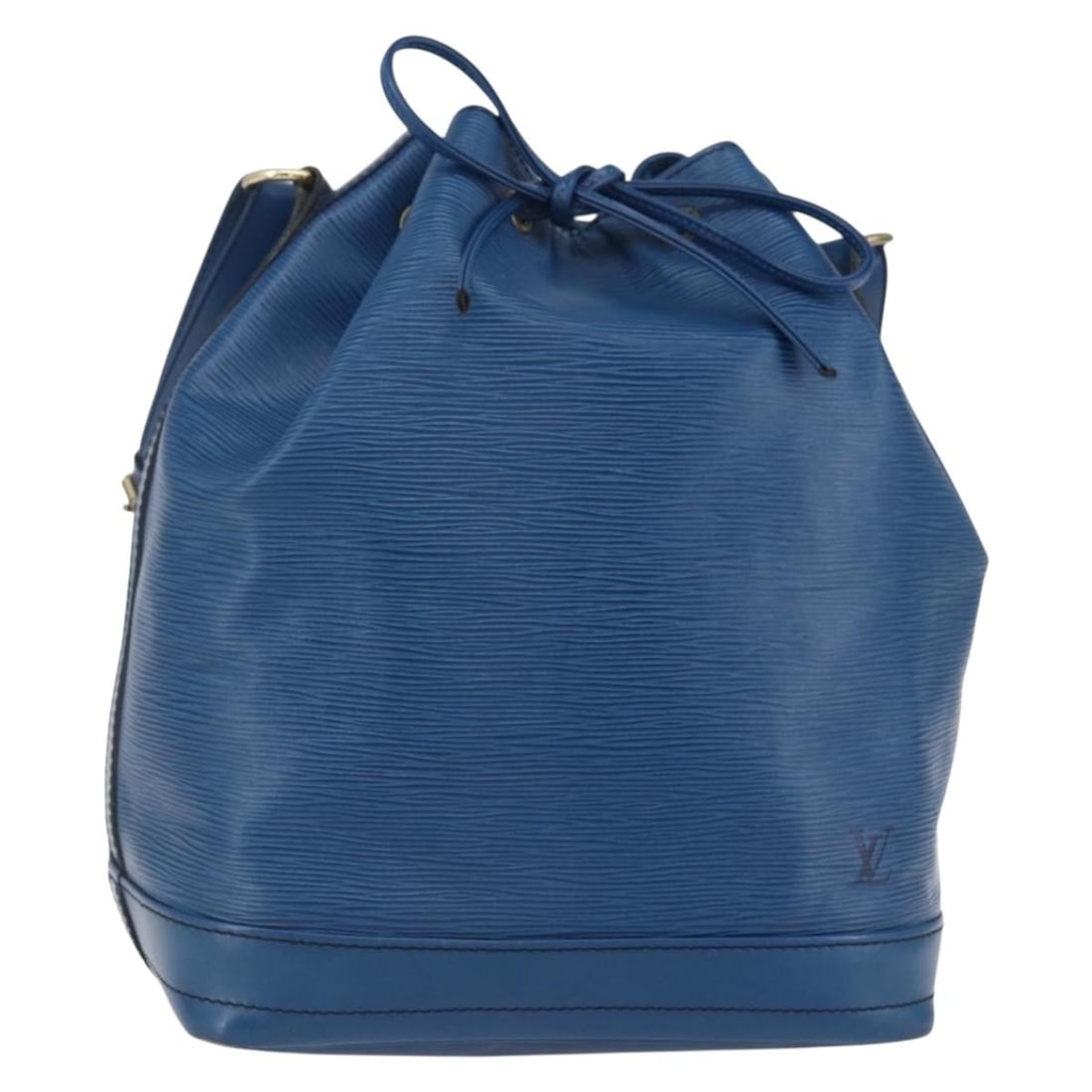 LOUIS VUITTON Epi Noe Shoulder Bag Toledo Blue M44005 Authentic: LOUIS VUITTON Epi Noe Shoulder Bag Toledo Blue M44005 Authentic This LOUIS VUITTON Epi Noe Shoulder Bag in Toledo Blue is a stylish accessory crafted from durable Epi leather, showcasing a rich, vibra