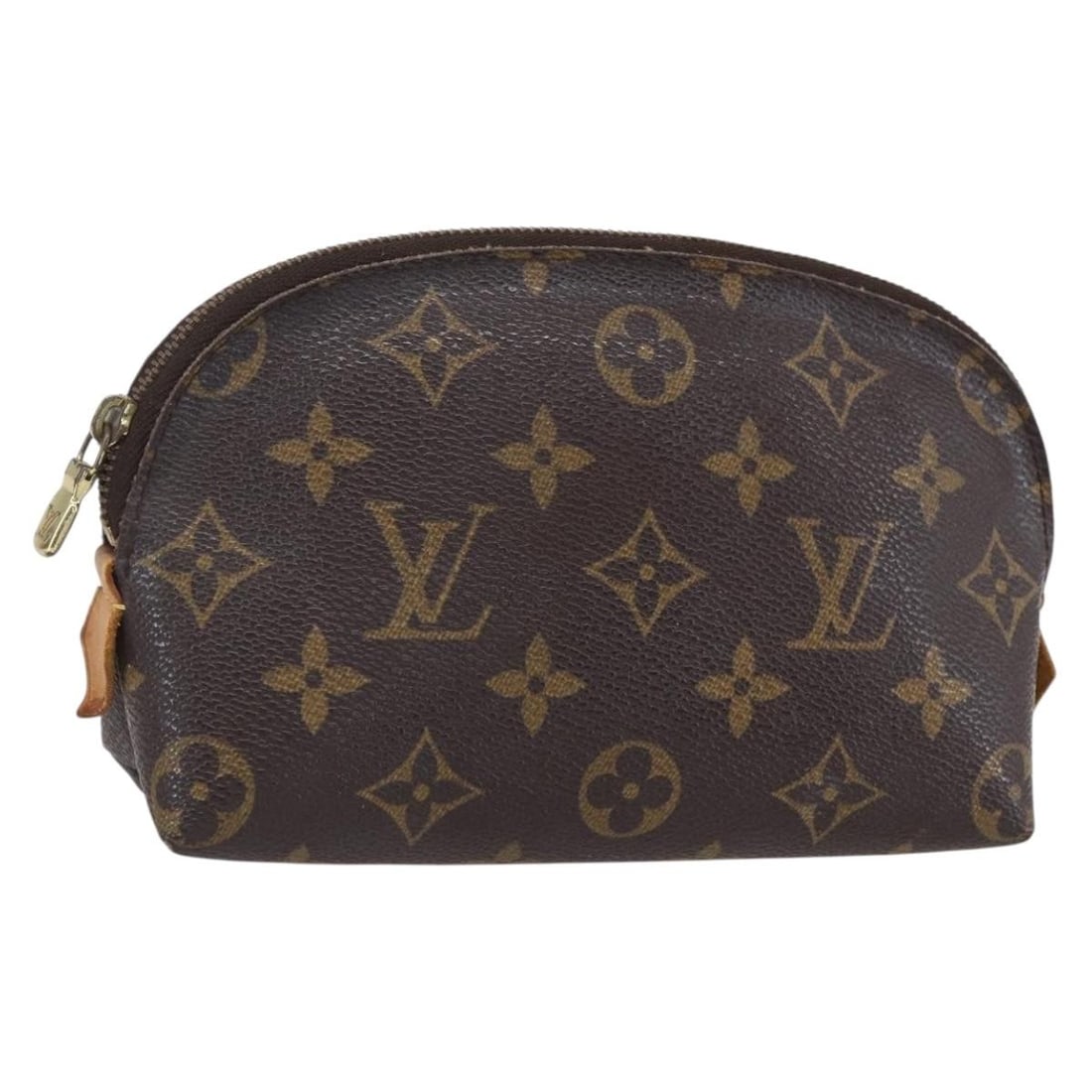 LOUIS VUITTON Monogram Pochette Cosmetic Pouch M43998 Auth Spain: LOUIS VUITTON Monogram Pochette Cosmetic Pouch M43998 Auth Spain Discover the iconic LOUIS VUITTON Monogram Pochette Cosmetic PM Pouch, a stylish and practical accessory crafted from durable Monogram