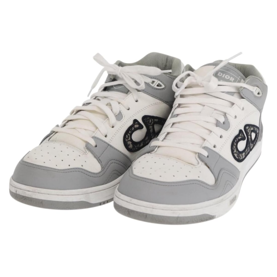 Gray Trotter Canvas Low Top Sneakers by Christian Dior with Dust Bag: Gray Trotter Canvas Low Top Sneakers by Christian Dior with Dust Bag Christian Dior Trotter Canvas Dribble Low Top Sneakers in gray feature a durable trotter canvas upper. Made in Italy, these sneaker