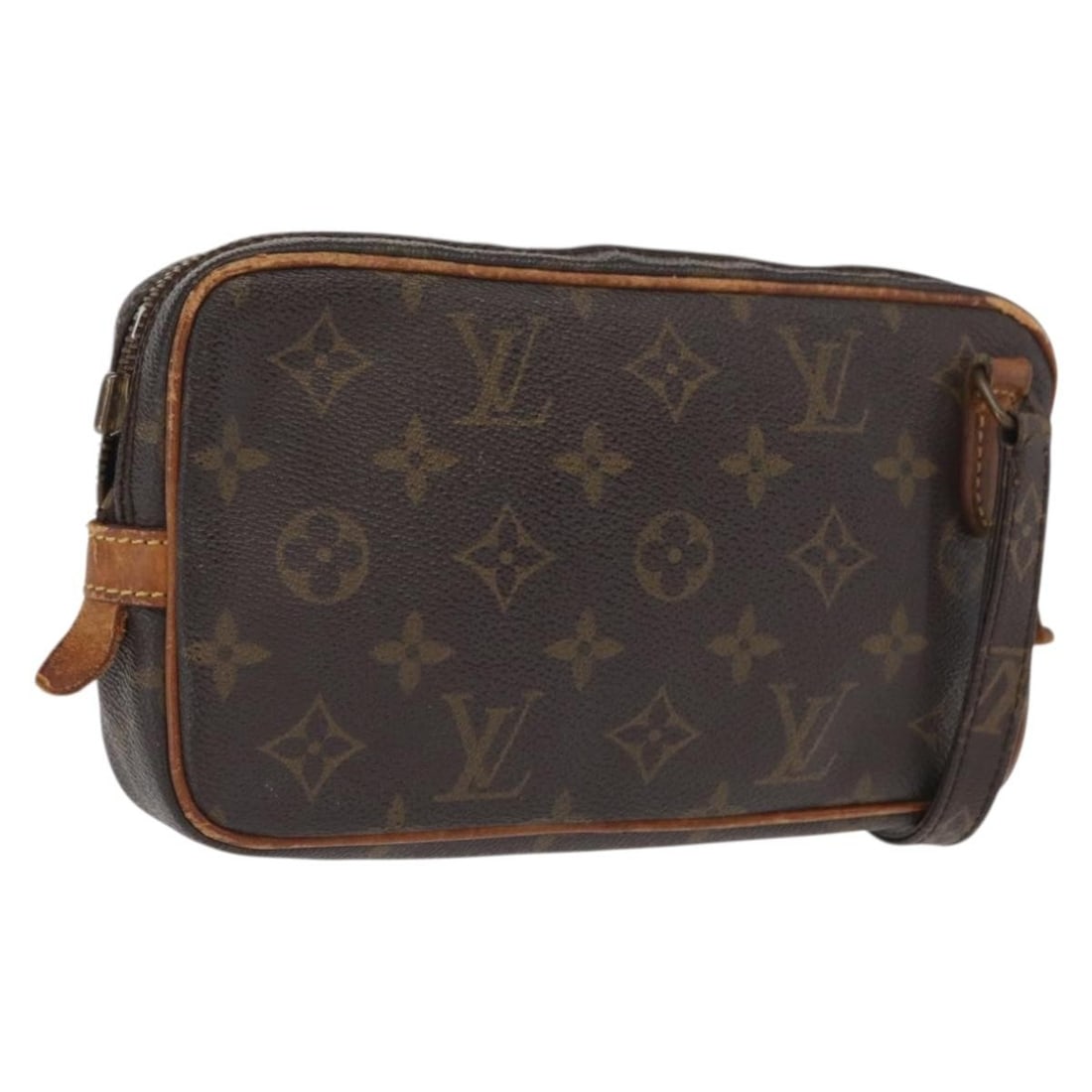 Monogram Canvas Marly Bandouliere Shoulder Bag M51828 by Louis Vuitton: Monogram Canvas Marly Bandouliere Shoulder Bag M51828 by Louis Vuitton This Louis Vuitton Marly Bandouliere shoulder bag features the iconic Monogram canvas exterior, crafted in France. The bag includ