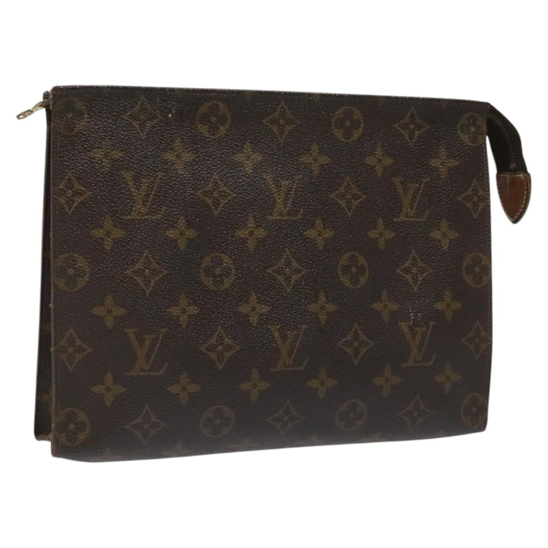 LOUIS VUITTON Monogram Poche Toilette 26 Pouch M47542 Auth Made in France (1 of 16)