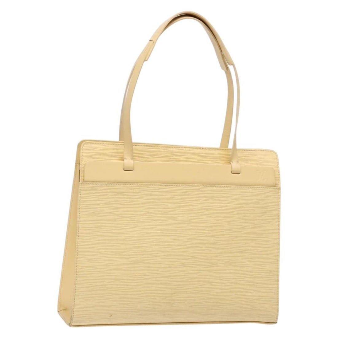 LOUIS VUITTON Epi Croisette PM Tote Bag Vanilla M5249A Authentic Spain: LOUIS VUITTON Epi Croisette PM Tote Bag Vanilla M5249A Authentic Spain This authentic LOUIS VUITTON Epi Croisette PM Tote Bag is crafted from high-quality Epi leather in a delightful vanilla color, ma