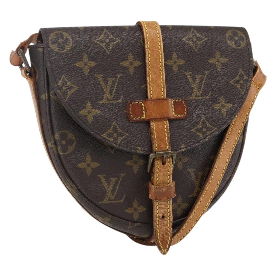 Monogram Canvas Chantilly PM Shoulder Bag by Louis Vuitton M51234: Monogram Canvas Chantilly PM Shoulder Bag by Louis Vuitton M51234 This is a Louis Vuitton Monogram Chantilly PM shoulder bag crafted from signature monogram canvas. The bag features an adjustable shou