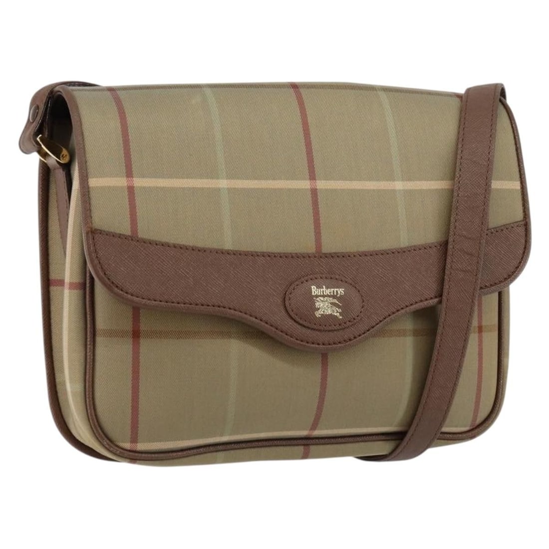 Burberrys Nova Check Canvas Shoulder Bag Beige Gold Authentic: Burberrys Nova Check Canvas Shoulder Bag Beige Gold Authentic This Burberrys Nova Check Shoulder Bag is a stylish and versatile accessory crafted from durable canvas in a chic beige and gold color sch