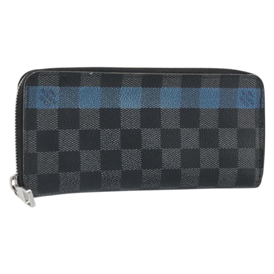 Louis Vuitton Damier Graphite Canvas Zippy Long Wallet Vertical Style: Louis Vuitton Damier Graphite Canvas Zippy Long Wallet Vertical Style This is a Louis Vuitton Damier Graphite Zippy Wallet Vertical Long Wallet crafted from Damier Graphite canvas. The wallet features