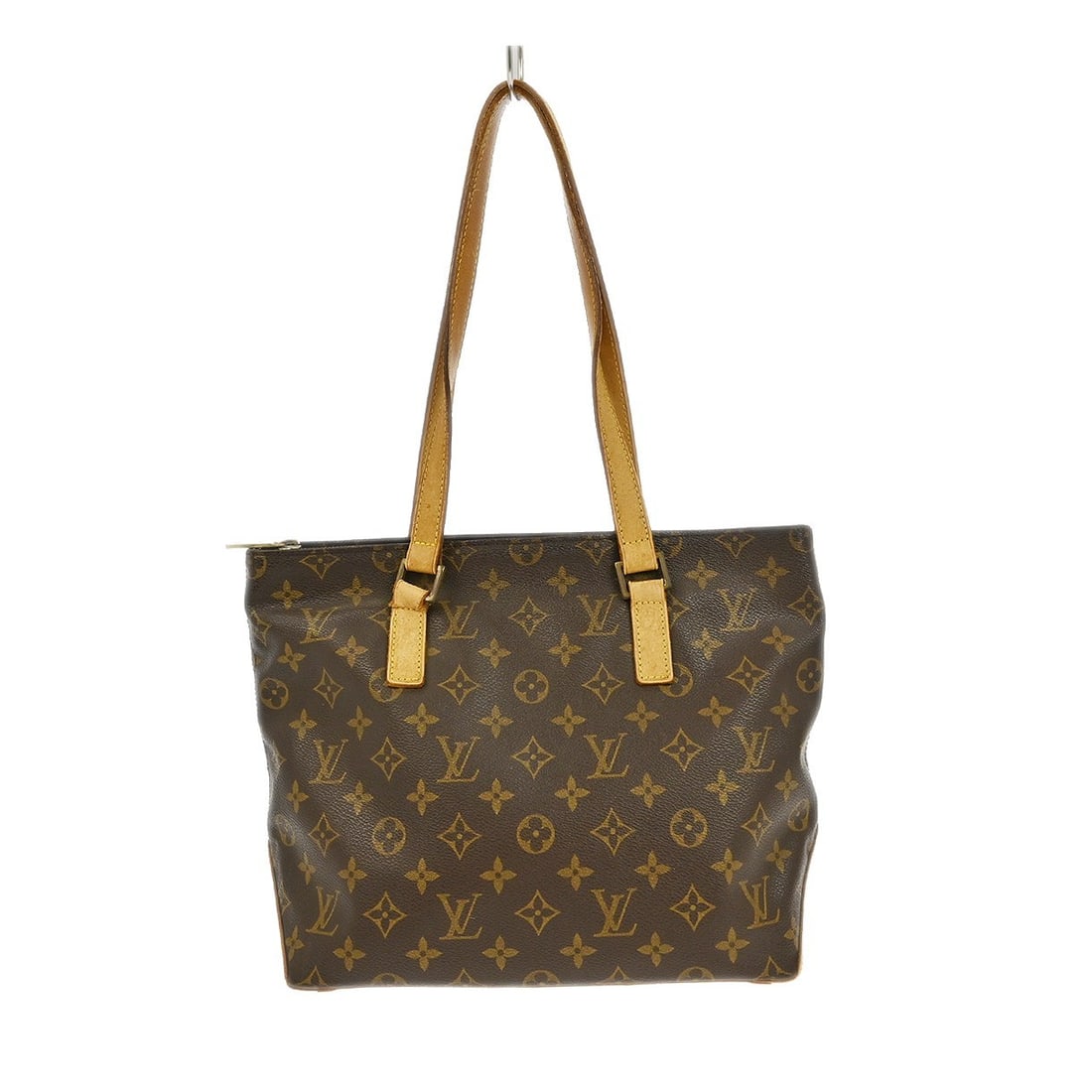 Louis Vuitton Cabas Piano Monogram Canvas Medium Tote Bag M51148: Louis Vuitton Cabas Piano Monogram Canvas Medium Tote Bag M51148 This Louis Vuitton Cabas Piano tote bag features the classic monogram canvas leather exterior with a zip closure and double beige handl