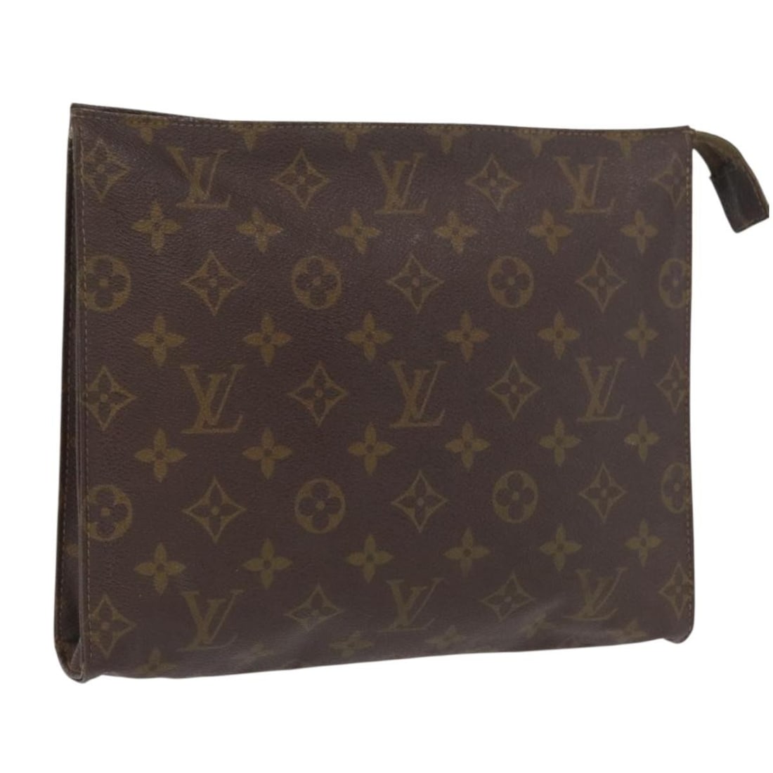 Monogram Canvas Pouch Louis Vuitton Poche Toilette 26 M47542: Monogram Canvas Pouch Louis Vuitton Poche Toilette 26 M47542 This Louis Vuitton Monogram Poche Toilette 26 pouch is crafted from signature monogram canvas and features a classic pouch style. The pouch