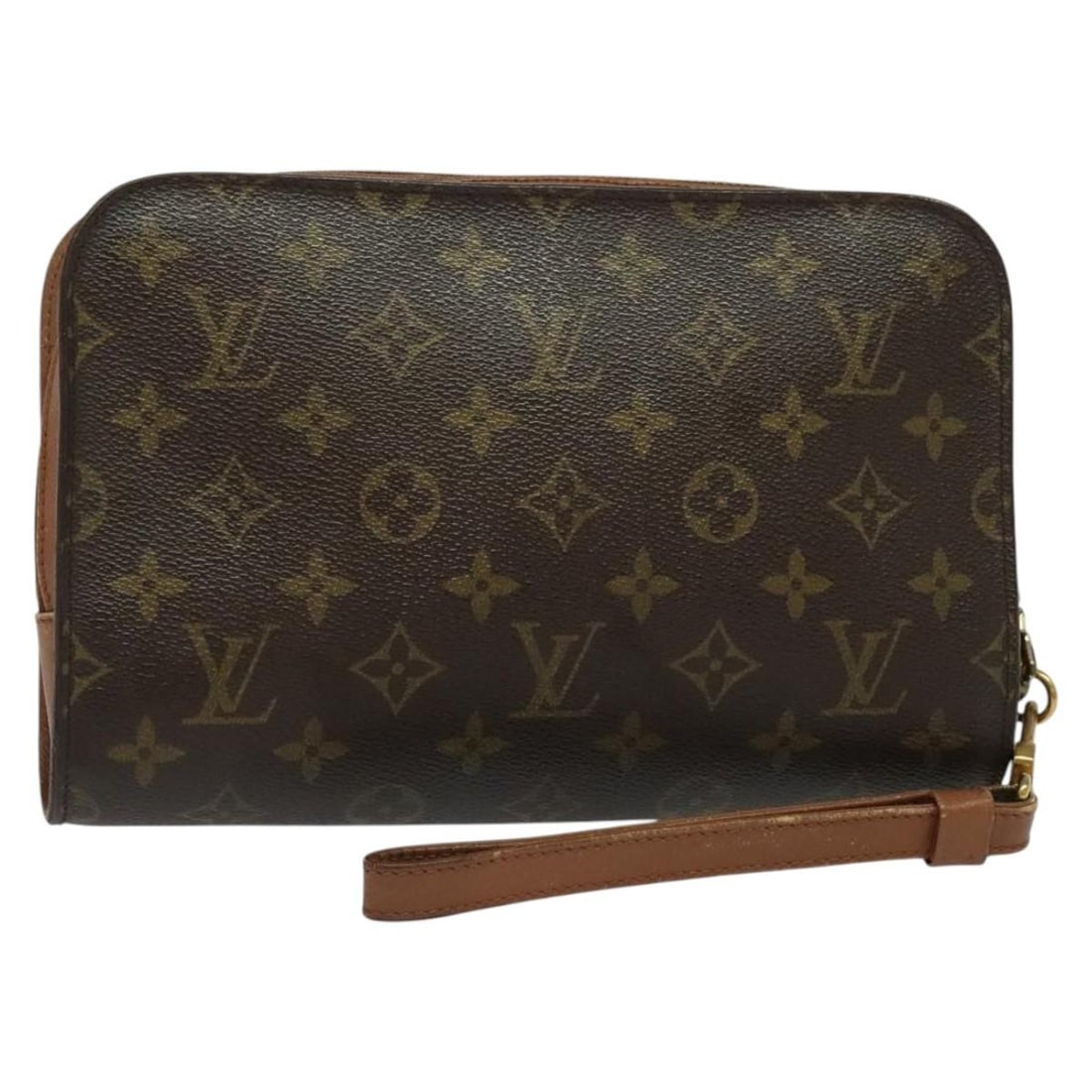 LOUIS VUITTON Monogram Orsay Clutch Bag M51790 Authentic France (1 of 18)