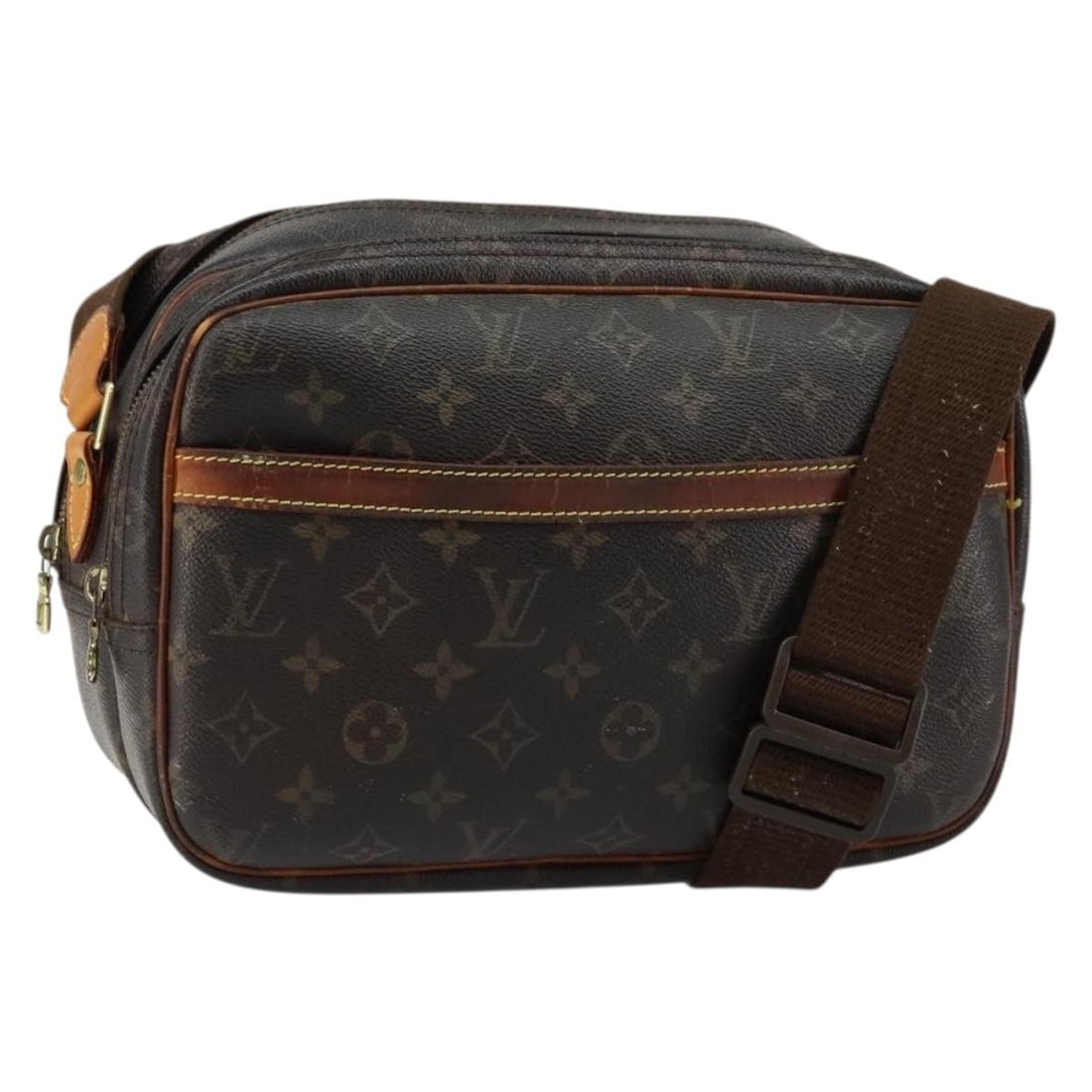 LOUIS VUITTON Monogram Reporter PM Shoulder Bag M45254 Authentic: LOUIS VUITTON Monogram Reporter PM Shoulder Bag M45254 Authentic Discover the timeless appeal of the LOUIS VUITTON Monogram Reporter PM Shoulder Bag, a sophisticated accessory crafted in France from d