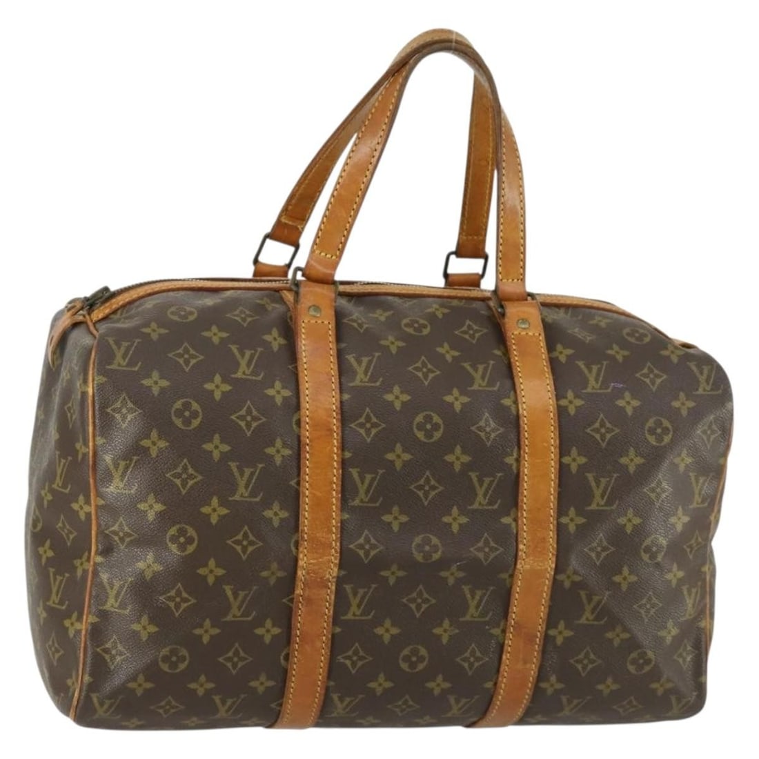 Louis Vuitton Sac Souple 45 Monogram Canvas Boston Bag M41624: Louis Vuitton Sac Souple 45 Monogram Canvas Boston Bag M41624 This is a Louis Vuitton Monogram Sac Souple 45 Boston Bag, model M41624. Crafted from the iconic monogram canvas, this vintage piece featu