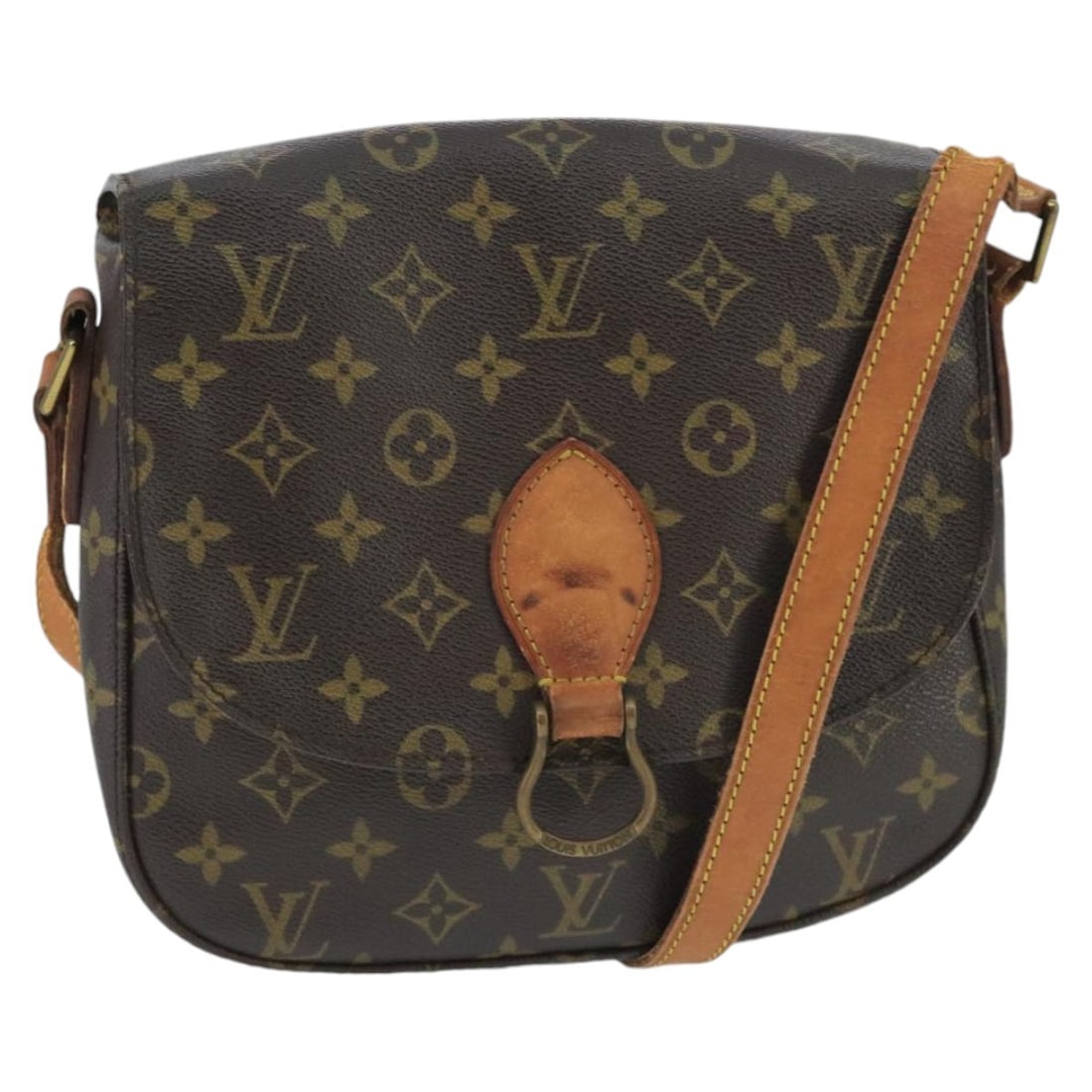 Louis Vuitton GM Saint Cloud Monogram Canvas Shoulder Bag M51242: Louis Vuitton GM Saint Cloud Monogram Canvas Shoulder Bag M51242 Louis Vuitton Monogram Saint Cloud GM shoulder bag crafted from signature monogram canvas. This French-made bag features a shoulder str