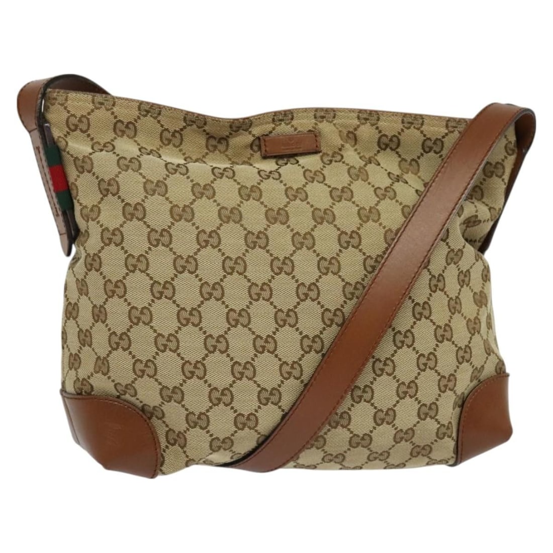 GUCCI GG Canvas Shoulder Bag Beige Silver 337598 Italy Authentic: GUCCI GG Canvas Shoulder Bag Beige Silver 337598 Italy Authentic This authentic GUCCI GG Canvas Shoulder Bag showcases a sophisticated blend of beige and silver tones. Crafted from high-quality GG Can