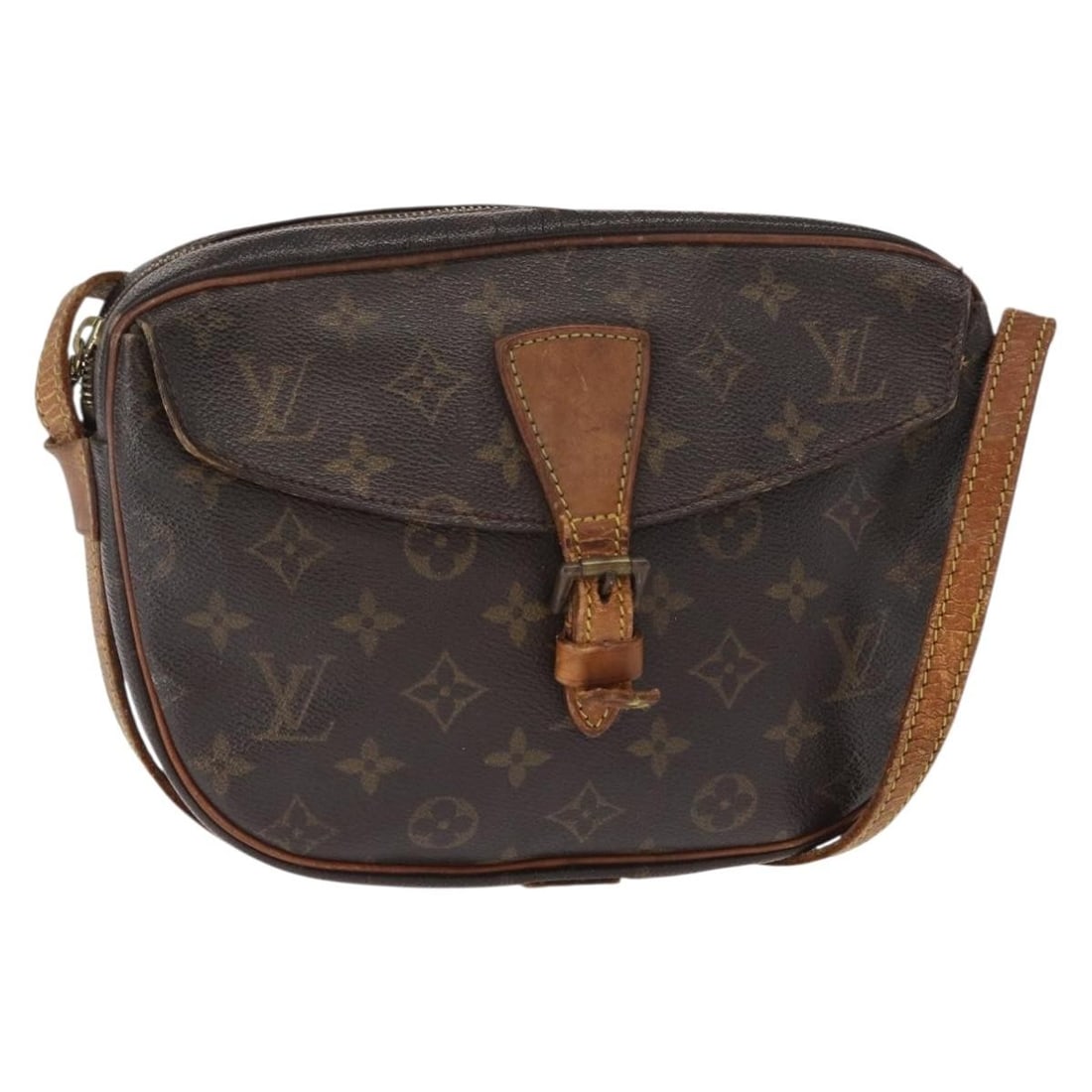 LOUIS VUITTON Monogram Jeune Fille MM Shoulder Bag M51226 Auth France: LOUIS VUITTON Monogram Jeune Fille MM Shoulder Bag M51226 Auth France This LOUIS VUITTON Monogram Jeune Fille MM Shoulder Bag (Model: M51226) showcases the iconic Monogram Canvas in a timeless design.