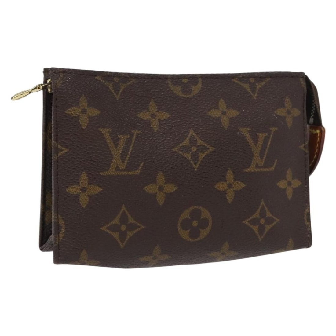 Louis Vuitton Monogram Canvas Poche Toilette 15 Cosmetic Pouch M47546: Louis Vuitton Monogram Canvas Poche Toilette 15 Cosmetic Pouch M47546 This Louis Vuitton Monogram Poche Toilette 15 Pouch is crafted from the signature monogram canvas and features a compact design. T