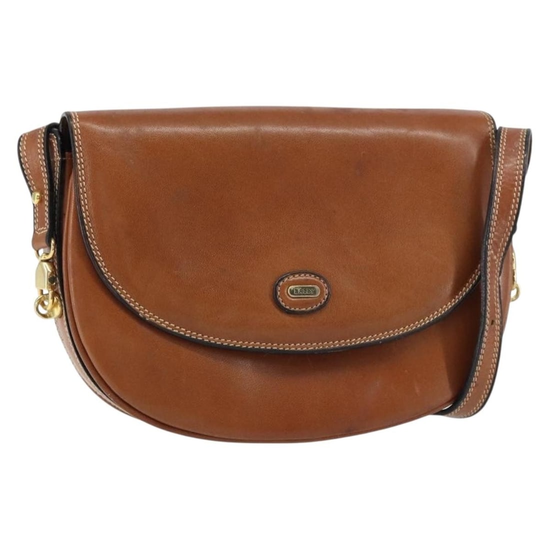 BALLY Brown Leather Shoulder Bag Gold Authentic Italy: BALLY Brown Leather Shoulder Bag Gold Authentic Italy This authentic BALLY shoulder bag is crafted in Italy from luxurious leather, featuring a sophisticated brown and gold color palette. The bag meas