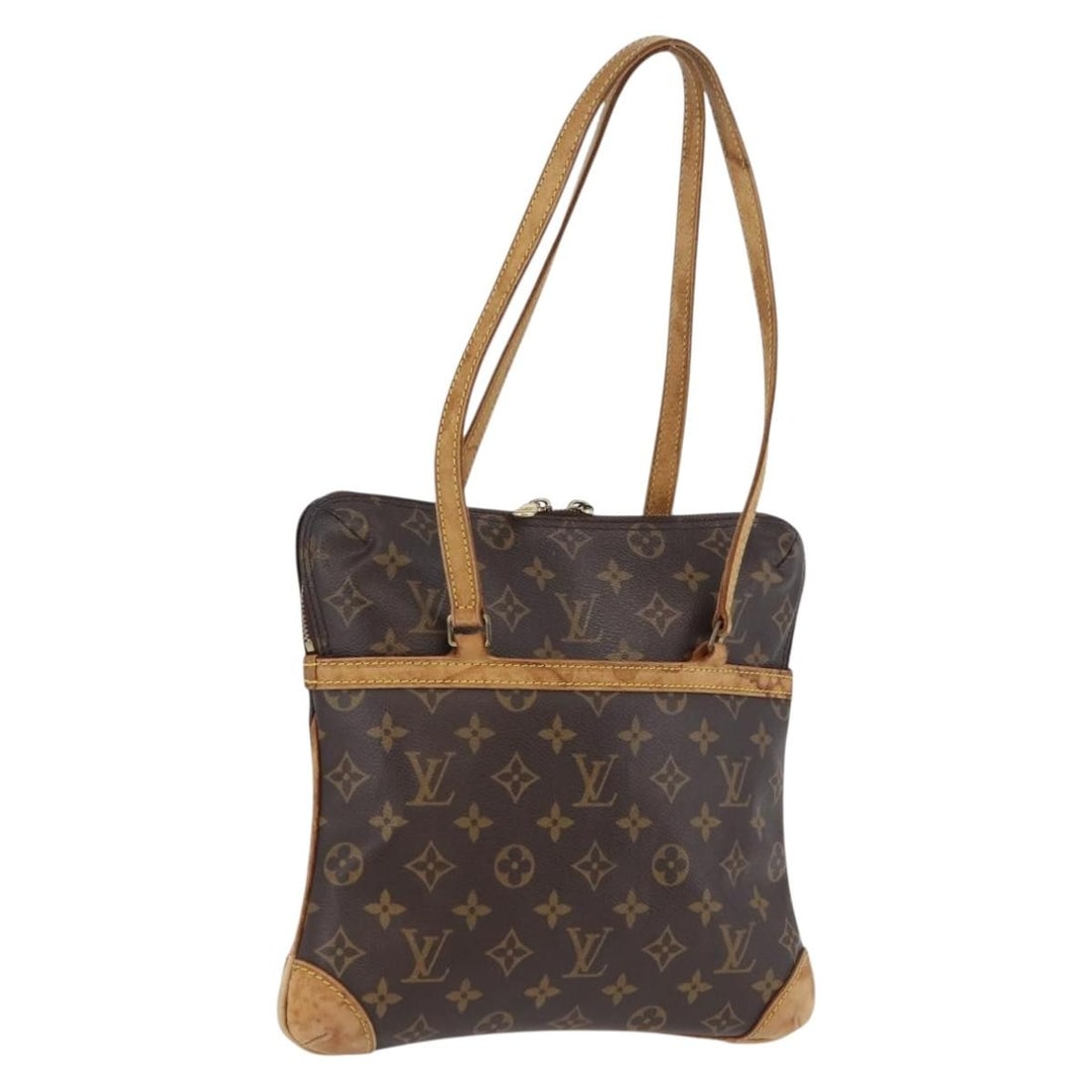 Louis Vuitton Coussin GM Monogram Canvas Shoulder Bag M51141 France: Louis Vuitton Coussin GM Monogram Canvas Shoulder Bag M51141 France This is a Louis Vuitton Monogram Coussin GM shoulder bag crafted from signature Monogram canvas. The bag features a spacious interio