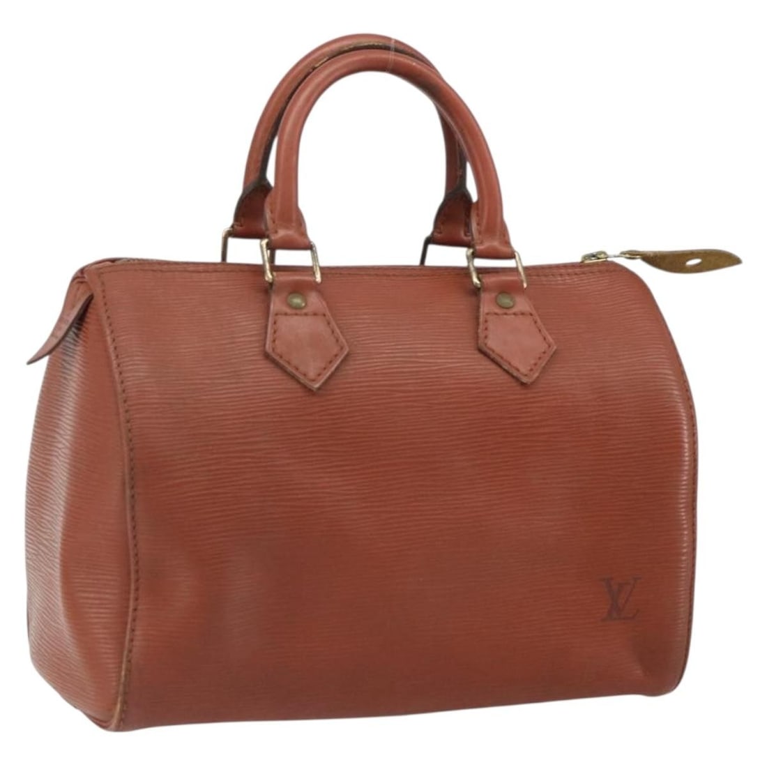 Louis Vuitton Epi Leather Speedy 25 Brown Handbag M43013 France (1 of 18)