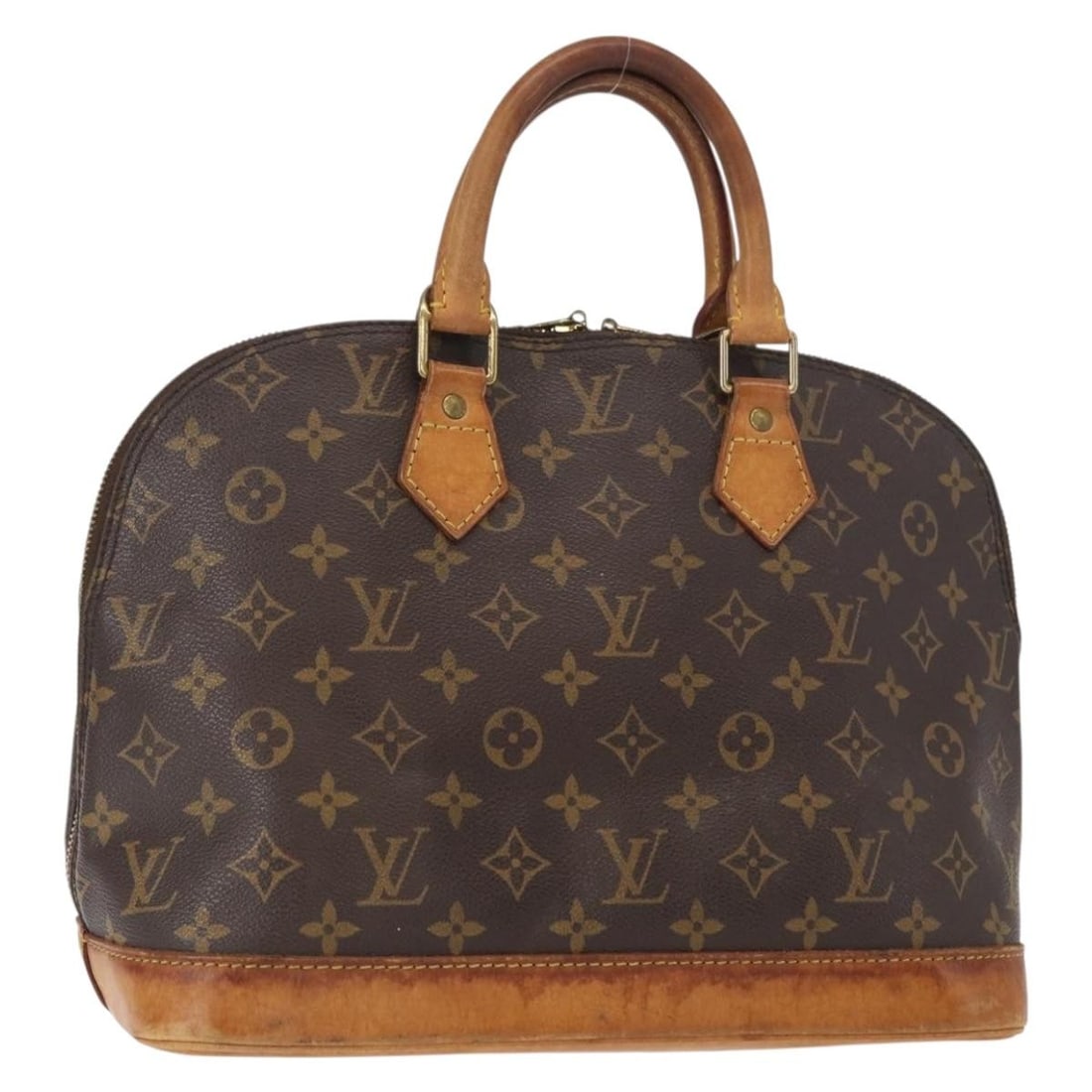 LOUIS VUITTON Monogram Alma Hand Bag M51130 Auth France: LOUIS VUITTON Monogram Alma Hand Bag M51130 Auth France This LOUIS VUITTON Monogram Alma Hand Bag (Model M51130) is a stylish and iconic accessory, crafted from durable Monogram Canvas. Made in France