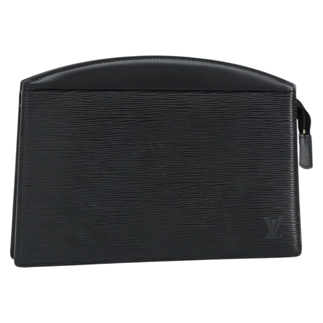LOUIS VUITTON Epi Leather Black Trousse Crete Pouch M48402 LV Auth (1 of 18)
