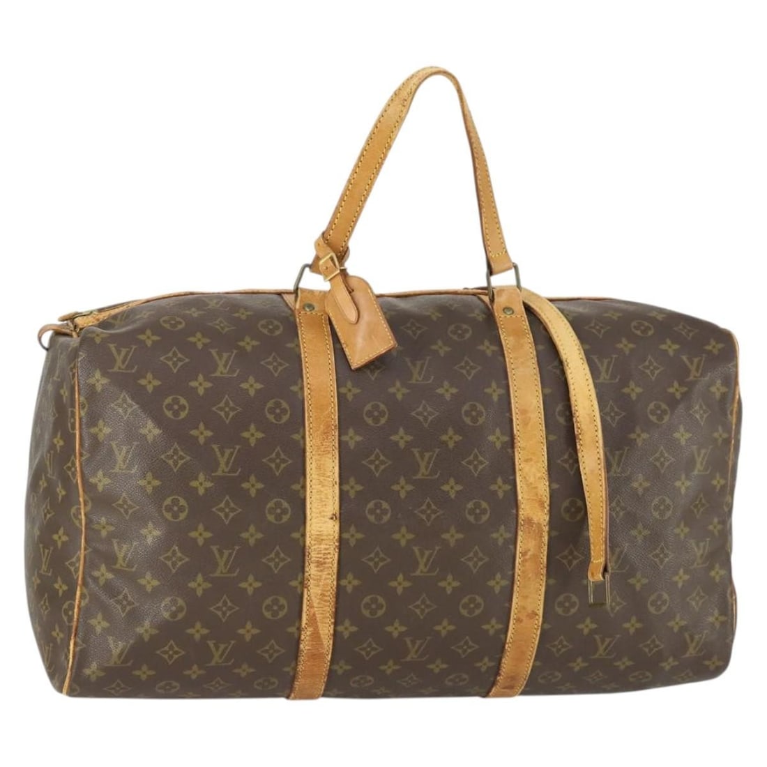 Monogram Canvas Boston Bag Sac Souple 55 by Louis Vuitton M41622: Monogram Canvas Boston Bag Sac Souple 55 by Louis Vuitton M41622 This is a Louis Vuitton Monogram Sac Souple 55 Boston Bag, crafted from signature monogram canvas with leather trim. The bag features a