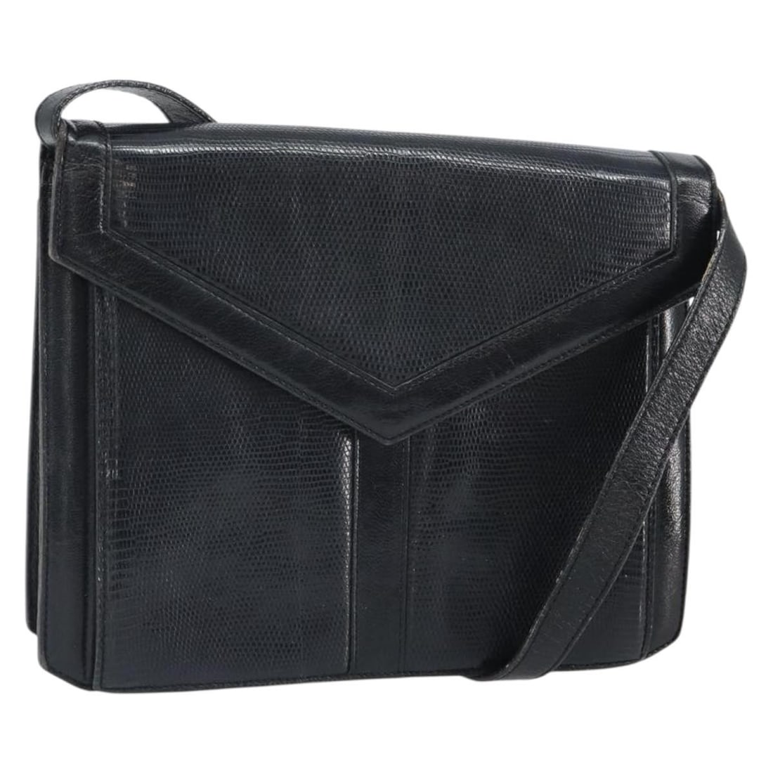 Black and Gold Leather Saint Laurent Shoulder Bag: Black and Gold Leather Saint Laurent Shoulder Bag This SAINT LAURENT shoulder bag features a gold and black leather exterior with a sleek silhouette. Made in Italy, the bag includes an adjustable shou