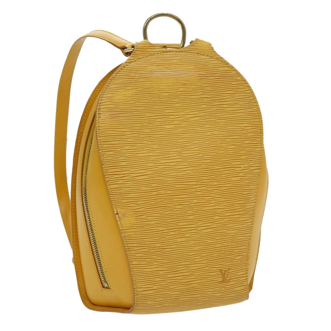 LOUIS VUITTON Epi Mabillon Backpack Yellow M52239 France Auth: LOUIS VUITTON Epi Mabillon Backpack Yellow M52239 France Auth This authentic Louis Vuitton Epi Mabillon Backpack in vibrant yellow is crafted from durable Epi leather, showcasing a stylish and functio