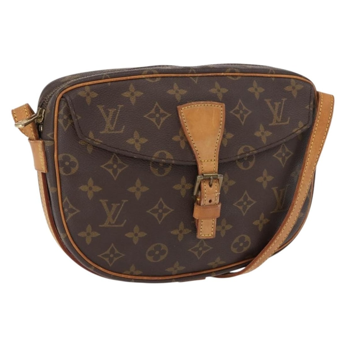 Louis Vuitton Jeune Fille MM Monogram Canvas Shoulder Bag M51226 France: Louis Vuitton Jeune Fille MM Monogram Canvas Shoulder Bag M51226 France This Louis Vuitton Jeune Fille MM shoulder bag features the iconic Monogram canvas exterior and is crafted in France. The bag is