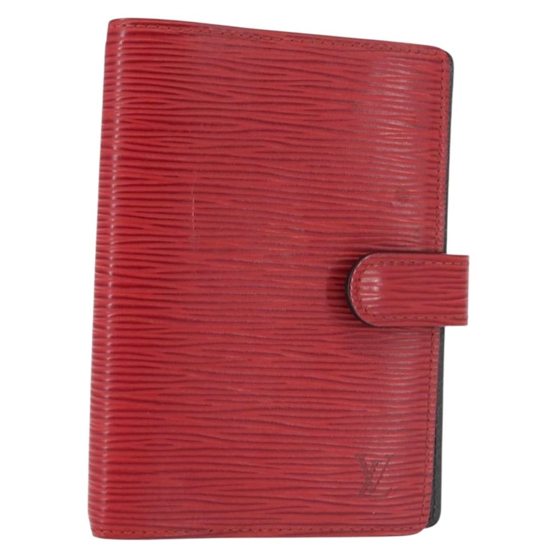 LOUIS VUITTON Epi Leather Red Day Planner Cover R20057 Spain: LOUIS VUITTON Epi Leather Red Day Planner Cover R20057 Spain This LOUIS VUITTON Epi Agenda PM Day Planner Cover is a stylish and functional accessory crafted from durable Epi leather in a vibrant red