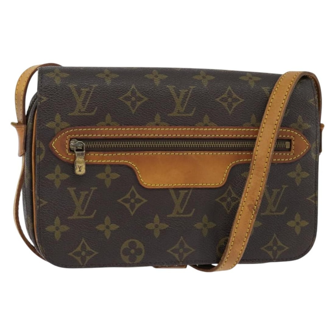 LOUIS VUITTON Monogram Saint Germain Shoulder Bag M51210 Auth MI874: LOUIS VUITTON Monogram Saint Germain Shoulder Bag M51210 Auth MI874 Elevate your style with the LOUIS VUITTON Monogram Saint Germain Shoulder Bag. Crafted in France from signature Monogram Canvas, thi
