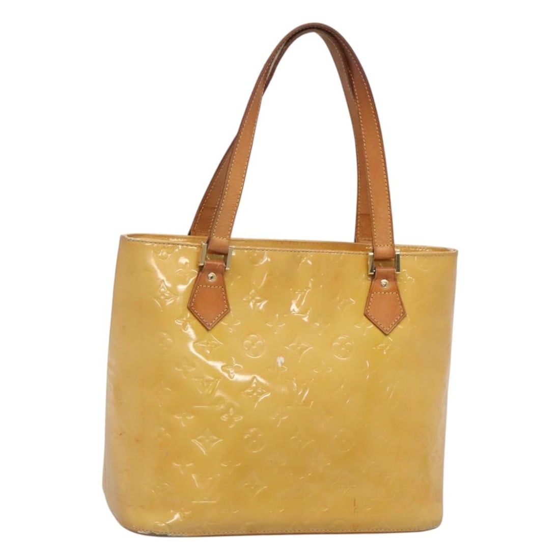 Louis Vuitton Monogram Vernis Houston Hand Bag Beige M91004 Made in France: Louis Vuitton Monogram Vernis Houston Hand Bag Beige M91004 Made in France This Louis Vuitton Monogram Vernis Houston Hand Bag is a stylish and sophisticated accessory, crafted from high-quality paten