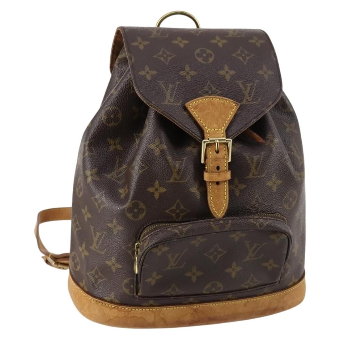 LOUIS VUITTON Monogram Montsouris MM Backpack M51136 Auth France: LOUIS VUITTON Monogram Montsouris MM Backpack M51136 Auth France This LOUIS VUITTON Monogram Montsouris MM Backpack is a stylish and practical accessory crafted from durable Monogram Canvas. Made in F
