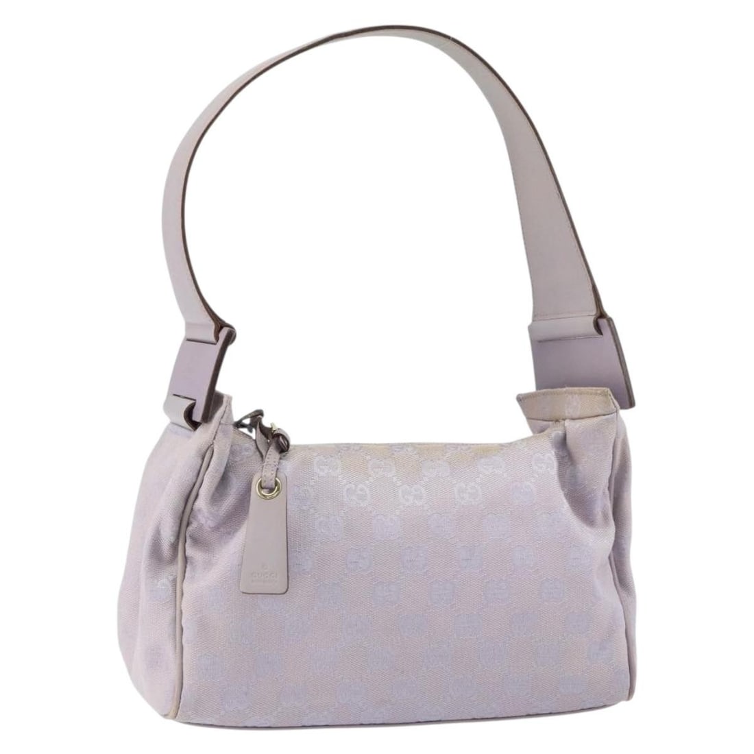 Purple Gold GG Canvas Gucci 92699 Shoulder Bag from Italy: Purple Gold GG Canvas Gucci 92699 Shoulder Bag from Italy This Gucci GG Canvas shoulder bag features a purple and gold color scheme with signature GG canvas exterior. Made in Italy, the bag is designe