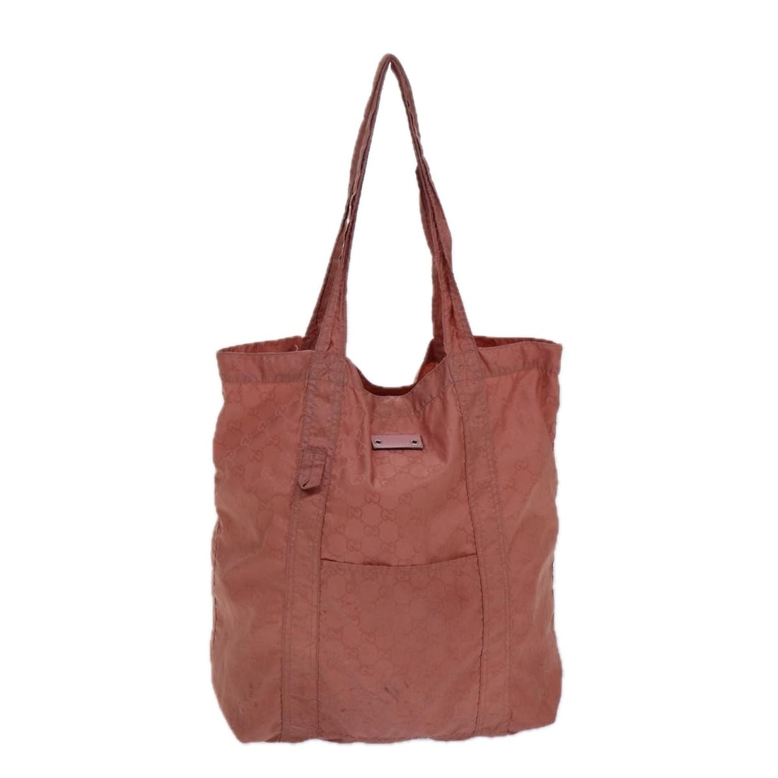 GUCCI Pink GG Canvas Tote Bag 223669 Authentic Italy: GUCCI Pink GG Canvas Tote Bag 223669 Authentic Italy This authentic GUCCI GG Canvas Tote Bag features a stylish pink exterior crafted from durable GG canvas. Measuring approximately 11.8 inches long,