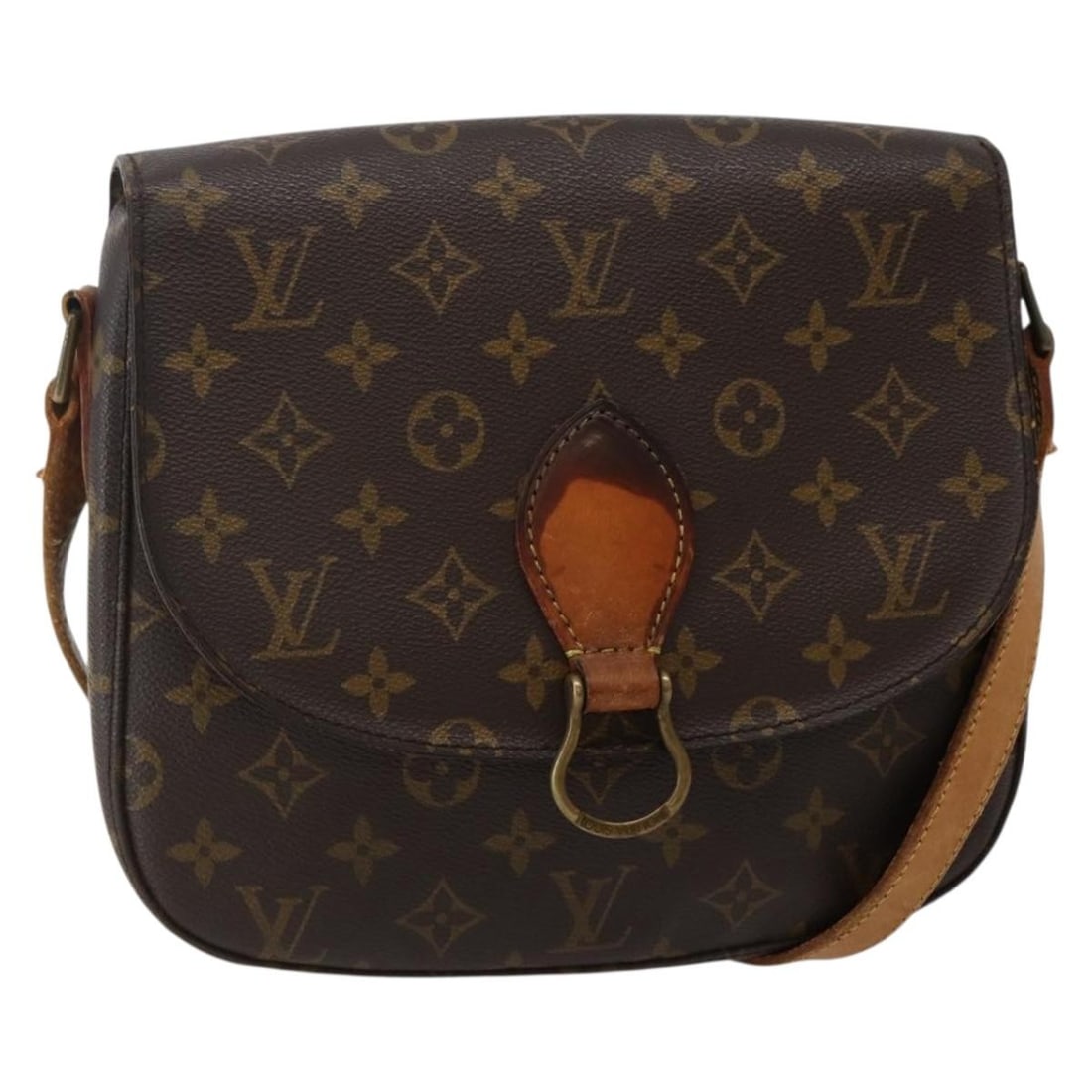 LOUIS VUITTON Monogram Saint Cloud GM Shoulder Bag M51242 France Auth: LOUIS VUITTON Monogram Saint Cloud GM Shoulder Bag M51242 France Auth Discover the iconic LOUIS VUITTON Monogram Saint Cloud GM Shoulder Bag, a timeless piece crafted from durable Monogram Canvas, ref