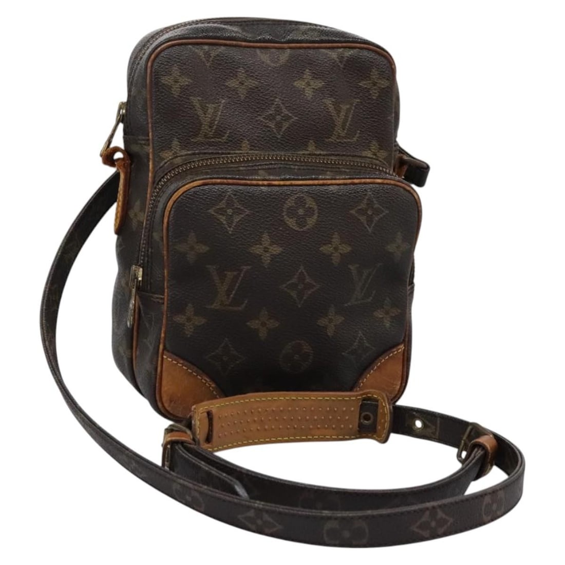 LOUIS VUITTON Monogram Amazon Shoulder Bag M45236 France Auth (1 of 18)