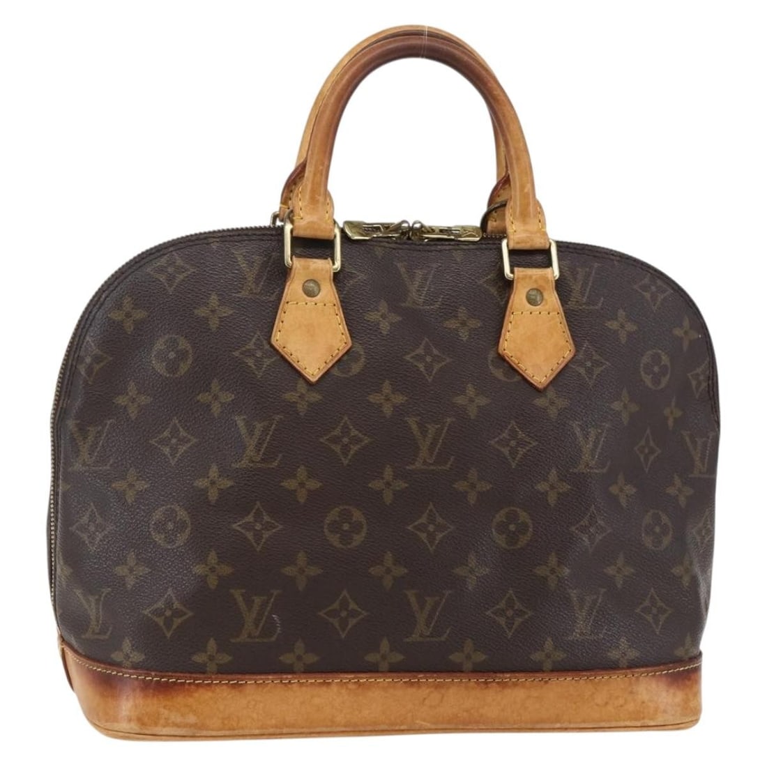 Louis Vuitton Monogram Alma Hand Bag M51130 Auth France: Louis Vuitton Monogram Alma Hand Bag M51130 Auth France The Louis Vuitton Monogram Alma Hand Bag (M51130) is a stylish and timeless accessory crafted from Monogram Canvas. This handbag, made in France