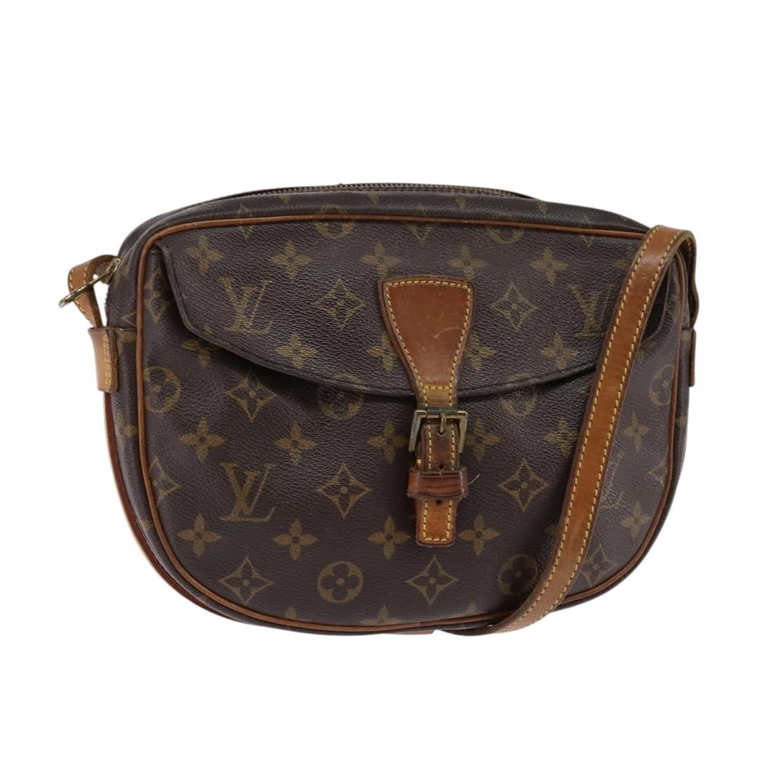 LOUIS VUITTON Monogram Jeune Fille MM Shoulder Bag M51226 Auth France: LOUIS VUITTON Monogram Jeune Fille MM Shoulder Bag M51226 Auth France This LOUIS VUITTON Monogram Jeune Fille MM Shoulder Bag (Model: M51226) is a stylish and practical accessory made from signature M