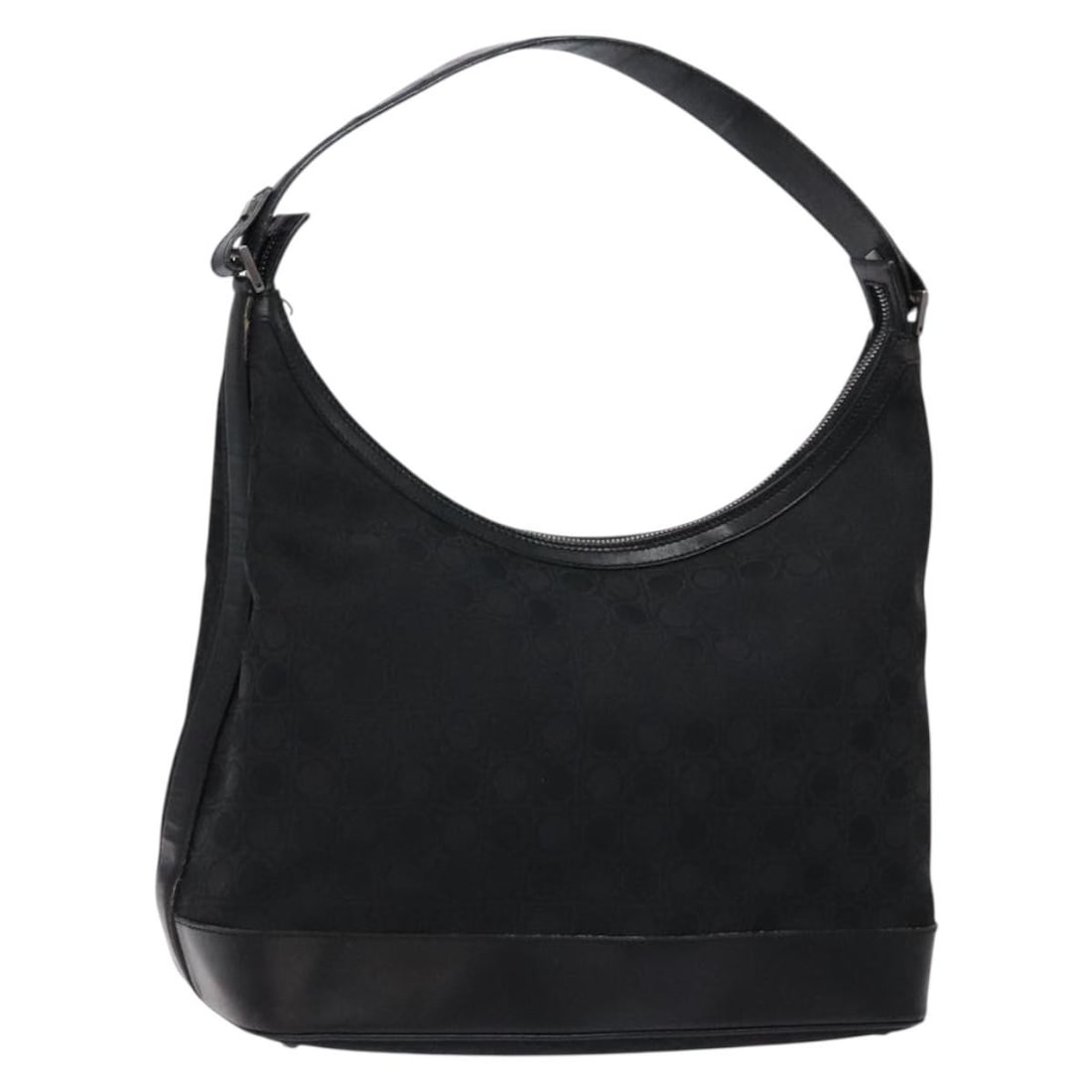 Salvatore Ferragamo Brown Silver Canvas Shoulder Bag Italy: Salvatore Ferragamo Brown Silver Canvas Shoulder Bag Italy This Salvatore Ferragamo shoulder bag is crafted from durable canvas in an elegant brown and silver color combination. Measuring approximatel