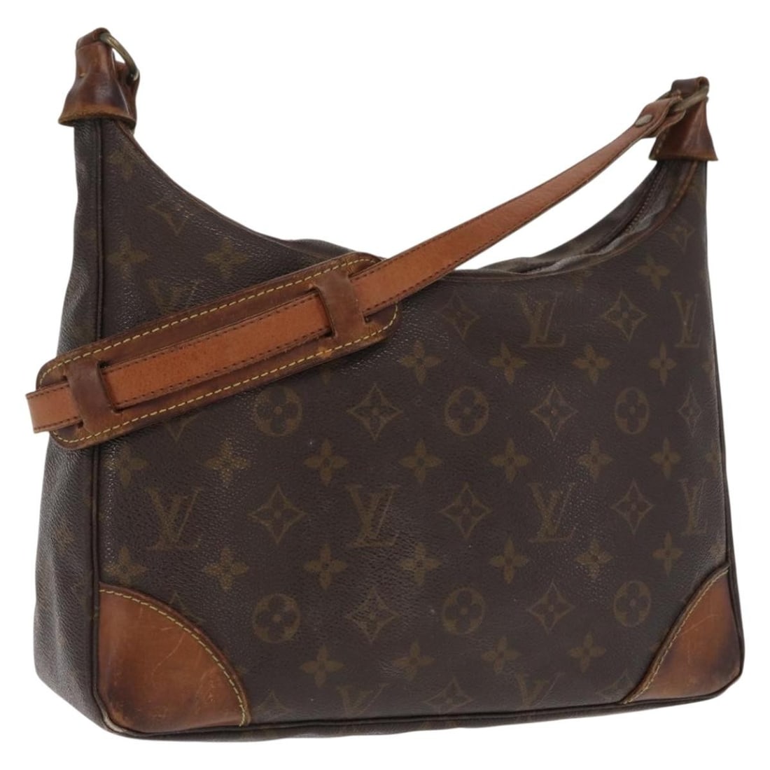 Monogram Canvas Boulogne 30 Shoulder Bag by Louis Vuitton M51265: Monogram Canvas Boulogne 30 Shoulder Bag by Louis Vuitton M51265 This Louis Vuitton Monogram Boulogne 30 shoulder bag features the iconic monogram canvas in a classic brown color. Designed as a should