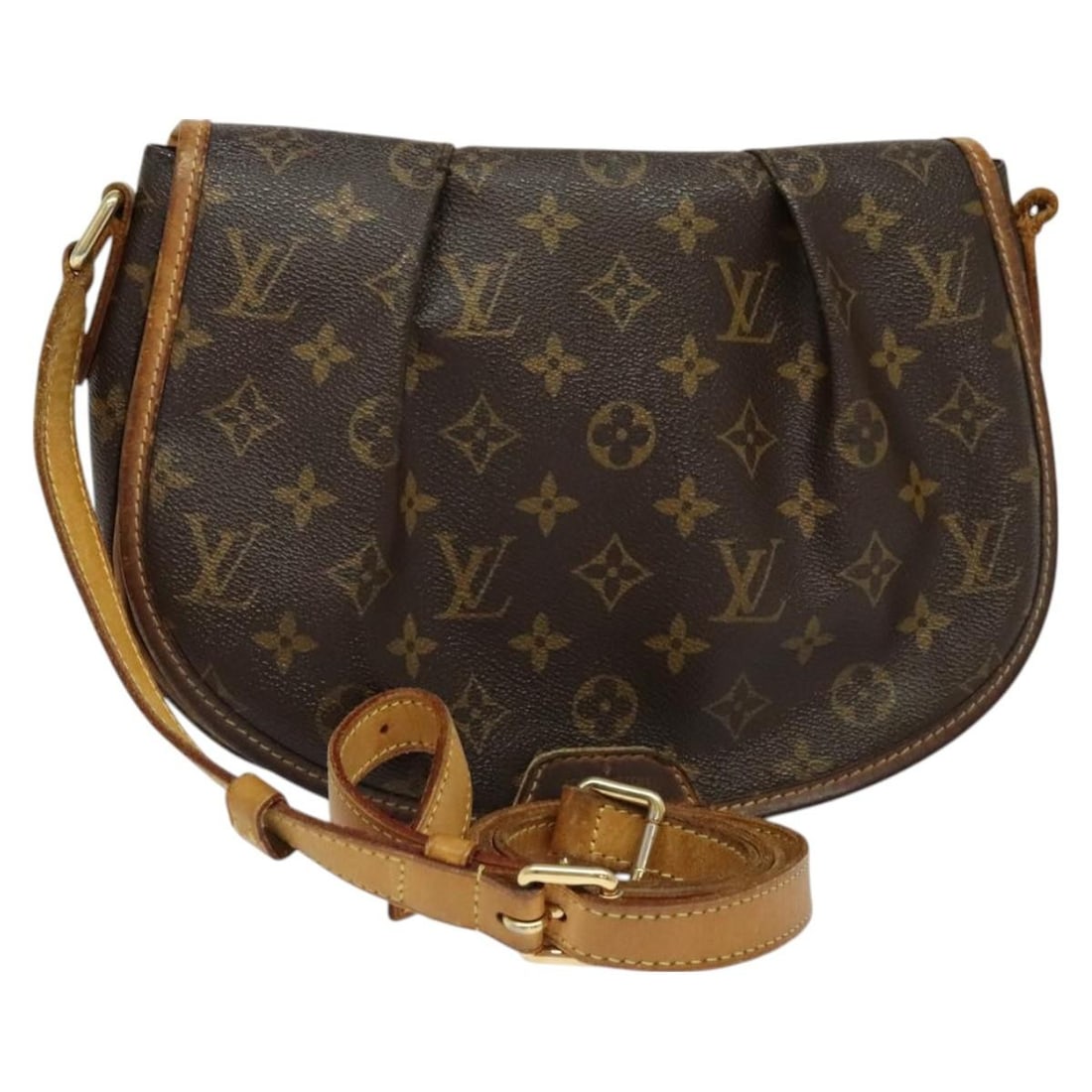Louis Vuitton Monogram Menilmontan PM Shoulder Bag M40474 Made in France: Louis Vuitton Monogram Menilmontan PM Shoulder Bag M40474 Made in France Introducing the LOUIS VUITTON Monogram Menilmontan PM Shoulder Bag, a stylish accessory crafted from durable Monogram Canvas. T