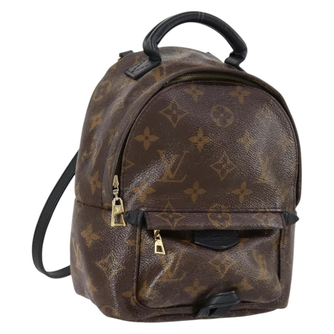LOUIS VUITTON Monogram Palm Springs Mini Backpack M44873 Auth: LOUIS VUITTON Monogram Palm Springs Mini Backpack M44873 Auth This LOUIS VUITTON Monogram Palm Springs MINI Backpack (M44873) is a stylish accessory crafted from durable Monogram Canvas. With a chic m