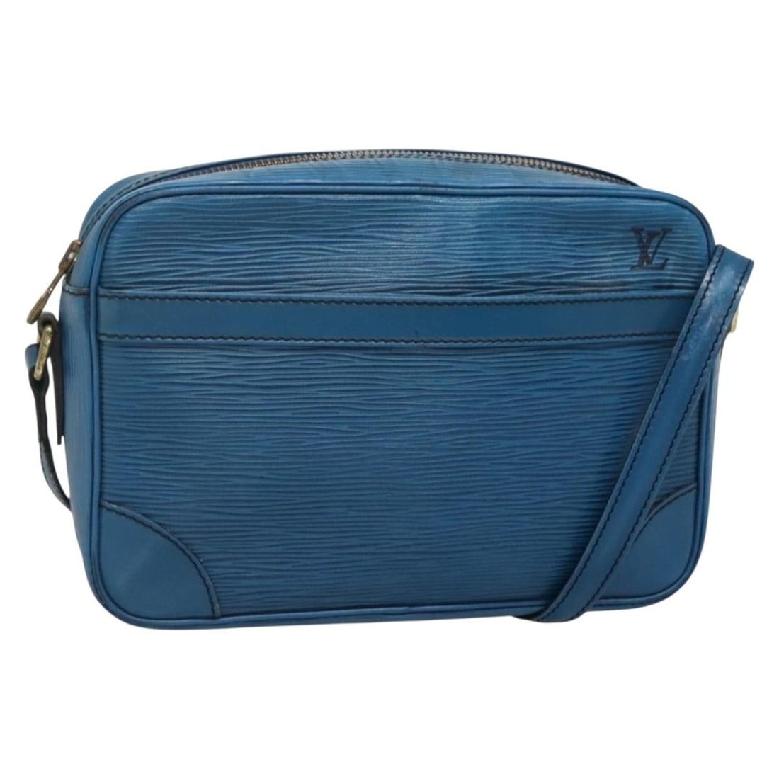LOUIS VUITTON Epi Trocadero 23 Blue Shoulder Bag M52305 Auth: LOUIS VUITTON Epi Trocadero 23 Blue Shoulder Bag M52305 Auth The LOUIS VUITTON Epi Trocadero 23 Shoulder Bag is a stylish and practical accessory crafted from durable Epi leather in a vibrant blue col