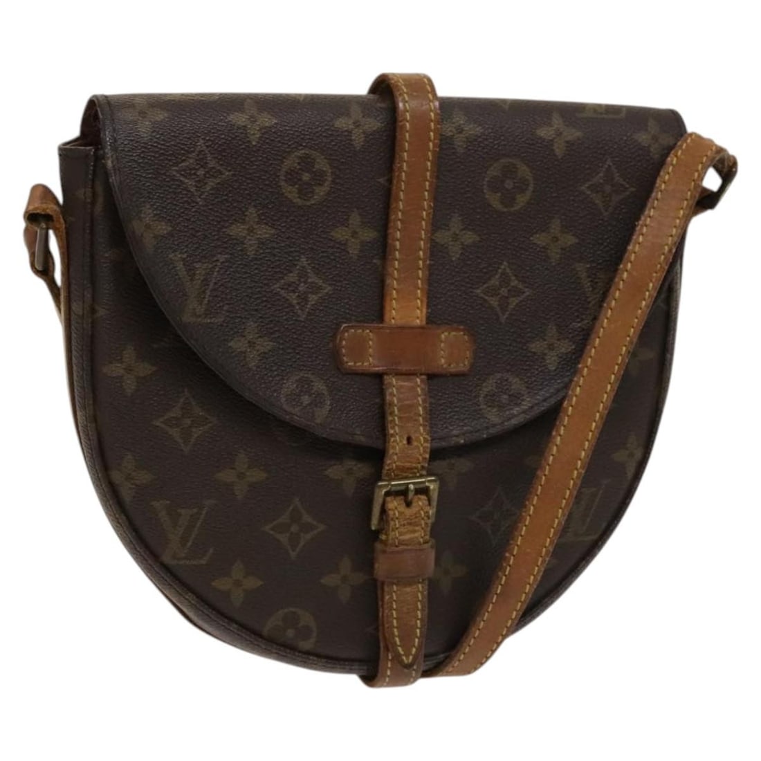 LOUIS VUITTON Monogram Chantilly MM Shoulder Bag M51233 France Auth (1 of 18)