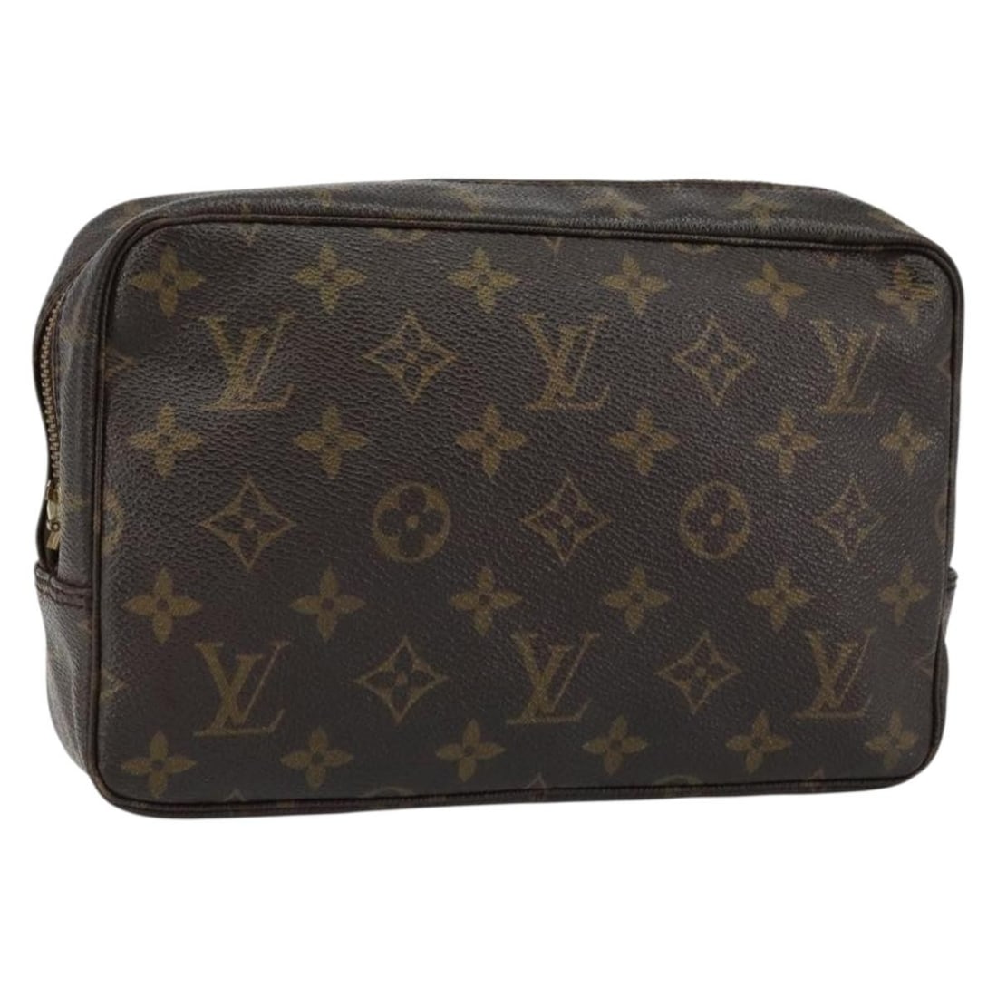 LOUIS VUITTON Monogram Trousse Toilette 23 Clutch Bag M47524 Auth: LOUIS VUITTON Monogram Trousse Toilette 23 Clutch Bag M47524 Auth This LOUIS VUITTON Monogram Trousse Toilette 23 Clutch Bag (Product No. M47524) is a stylish accessory crafted from durable Monogram C