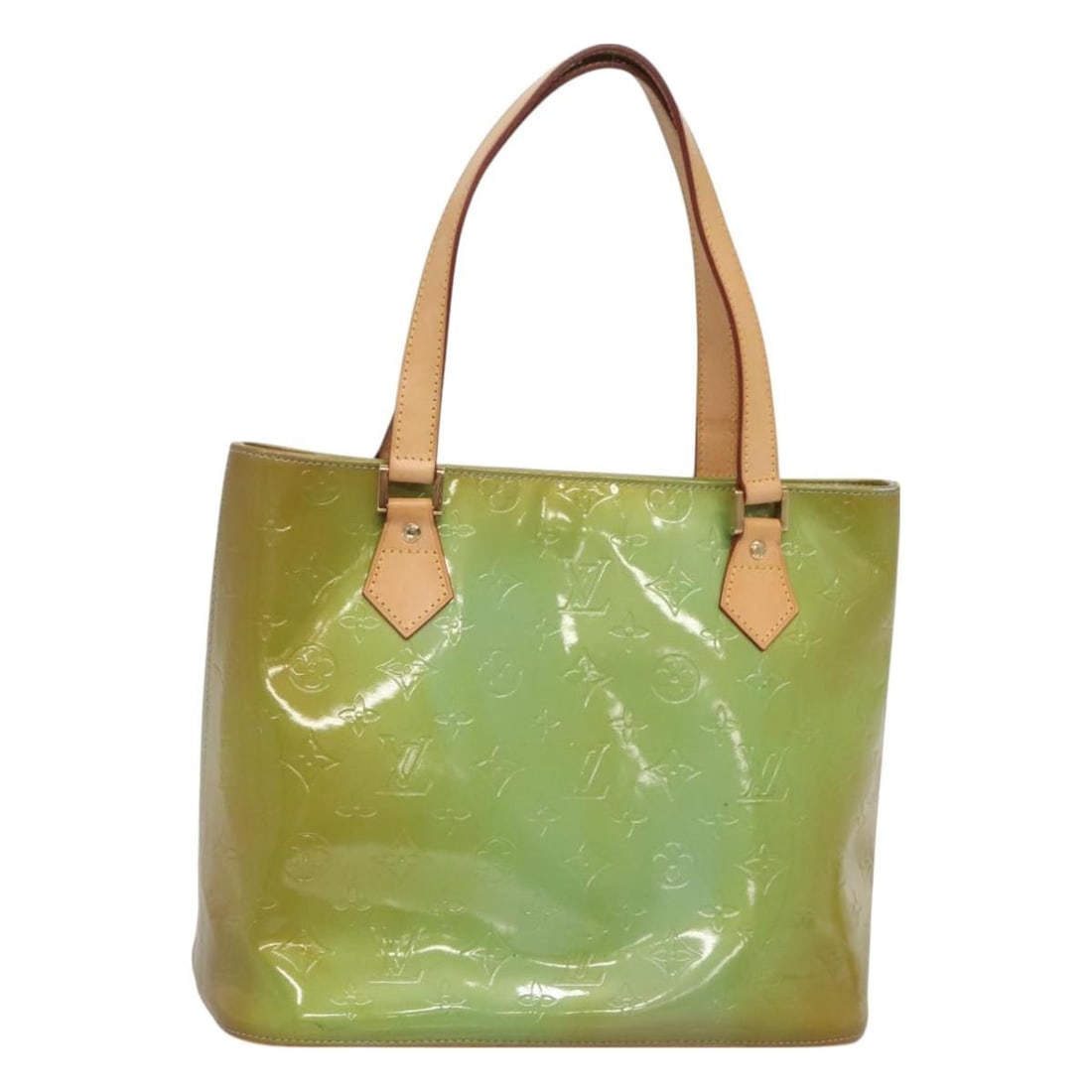 LOUIS VUITTON Monogram Vernis Houston Hand Bag Baby Blue M91005 Auth: LOUIS VUITTON Monogram Vernis Houston Hand Bag Baby Blue M91005 Auth Elevate your accessory game with this authentic LOUIS VUITTON Monogram Vernis Houston Hand Bag in a stunning baby blue hue. Crafted