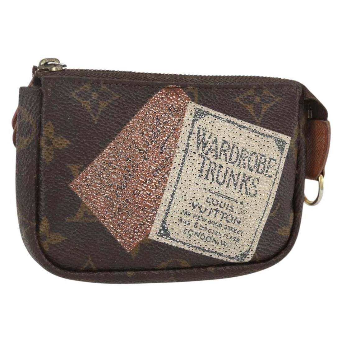 LOUIS VUITTON Monogram Trousse Cre Pouch M63800 Authentic Spain: LOUIS VUITTON Monogram Trousse Cre Pouch M63800 Authentic Spain This LOUIS VUITTON Monogram Label Collection Trousse Cre Pouch (Model: M63800) is a stylish accessory crafted from durable Monogram Canv