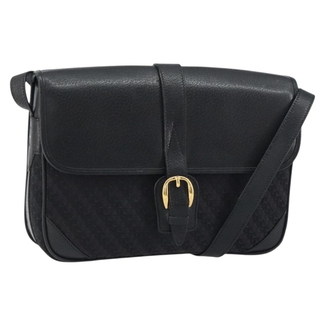 GUCCI Black Gold Canvas Shoulder Bag Auth 156438 Italy: GUCCI Black Gold Canvas Shoulder Bag Auth 156438 Italy This Gucci shoulder bag is an elegant accessory made in Italy, featuring a stylish black and gold color scheme. Crafted from durable canvas, it c